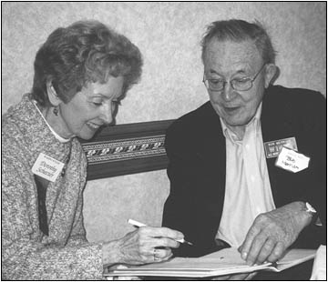 Bob Merriam and A.R.C. Managing Editor Dorothy Schecter