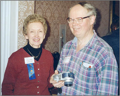 Alan Douglas and A.R.C. Managing Editor Dorothy Schecter