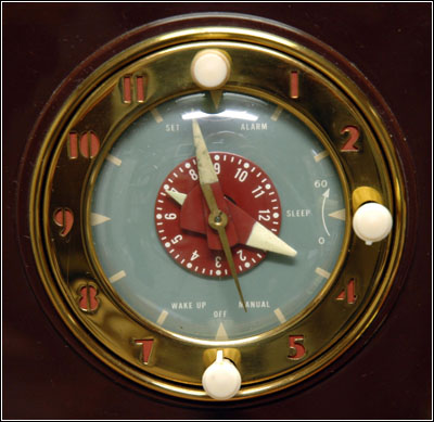 he clock face of the GE Model 64