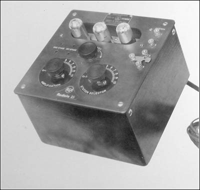 Three-tube Radiola 18 prototype