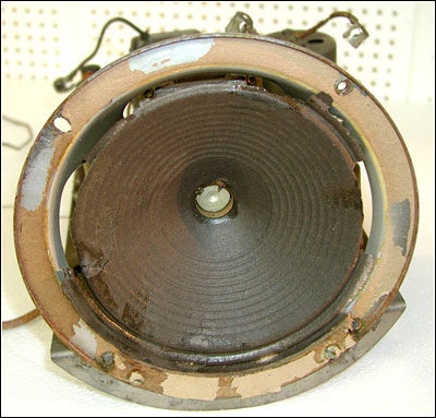 The speaker cone needed repair