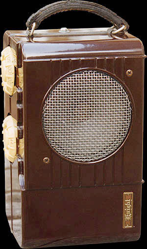 Allied Radio version of the Sonora Candid radio