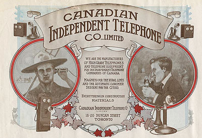 Canadian Independent Telephone Co. telephone equipment