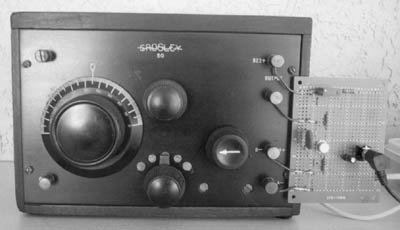 The familiar Crosley Model 50 1-tube receiver of 1925