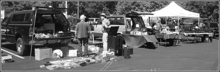 flea market offerings