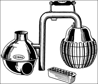 A rendering of the Icyball unit