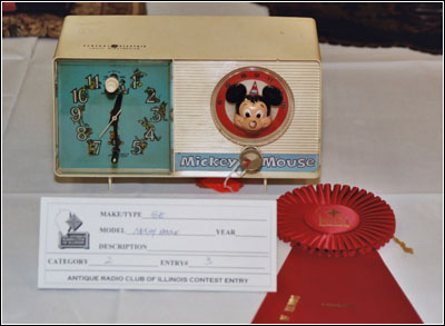 General Electric Mickey Mouse clock radio