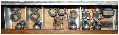 A view inside the cabinet of the Cockaday LC-27
