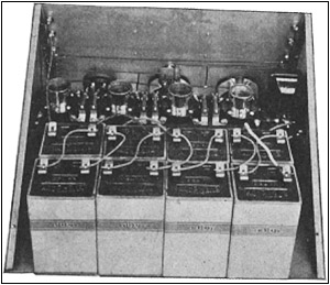 This internal view of the audio amplifier