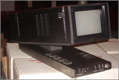 Sony Trinitron portable color television set