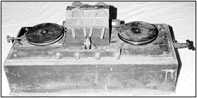 The pre-restoration Marconi magnetic detector