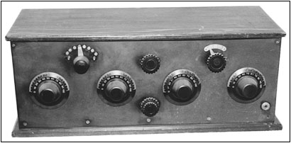 A 4-tube regenerative receiver