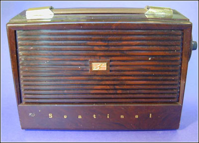 Sentinel Model IU-355P portable radio