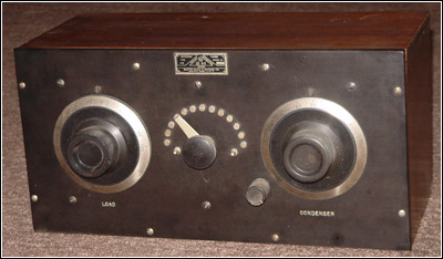Boston Scale & Machine Co. Type 105 receiving tuner
