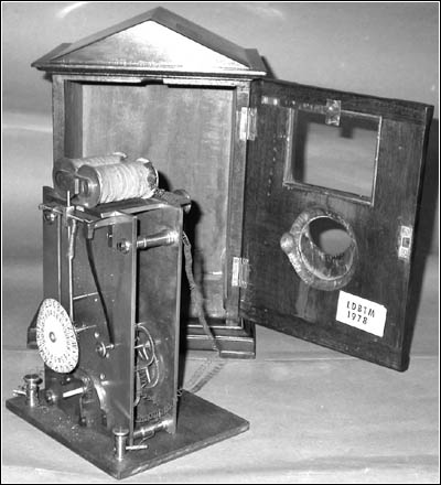 An internal view of the Cooke and Wheatstone ABC Telegraph Receiver