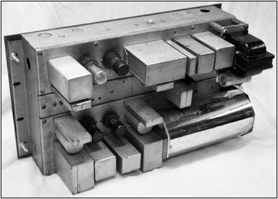 A rear view of the Frequency Standard