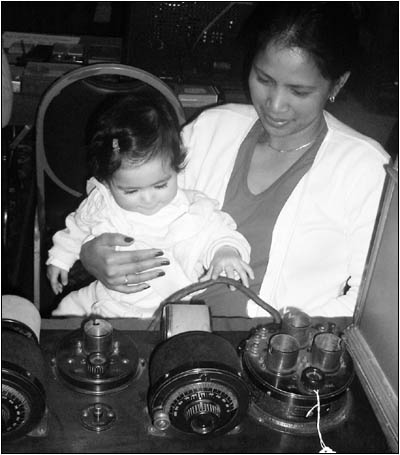 Christina and her mother Myra