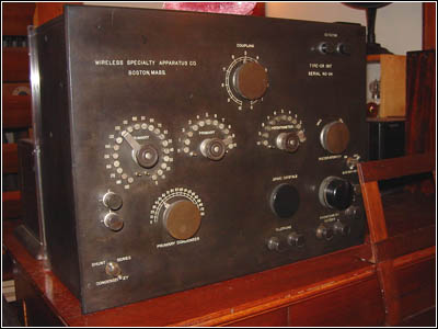 Panel view of the Wireless Specialty Apparatus CR 1917.