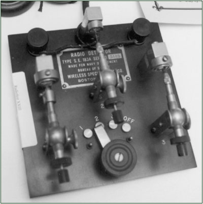 1916 Wireless Specialty Apparatus Co. SE-183A triple crystal detector
