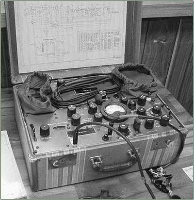 PRC-1 "Suitcase" spy transmitter