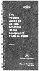 Cover of The Pocket Guide to Collins Amateur Radio Equipment 1946 to 1980