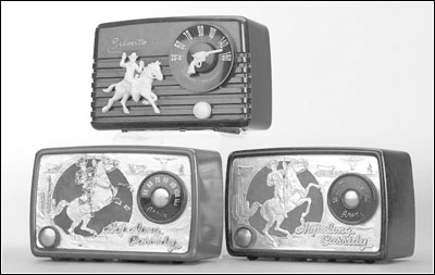Three "Cowboy Radios"