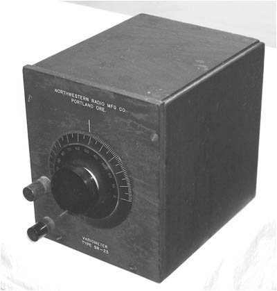 Northwestern Radio Manufacturing Co. variometer, Type SR-23