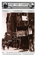 November 2001 cover